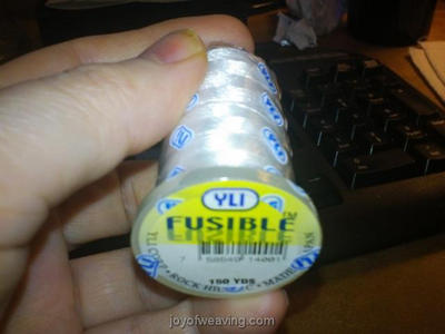 Invisible Fusible Thread